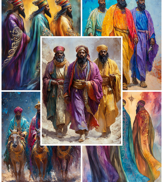 3 Kings – Mixed Card Set of 25