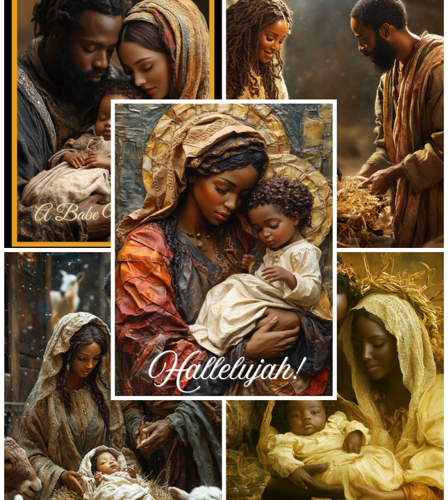 A Babe Was Born – Mixed Card Set of 25